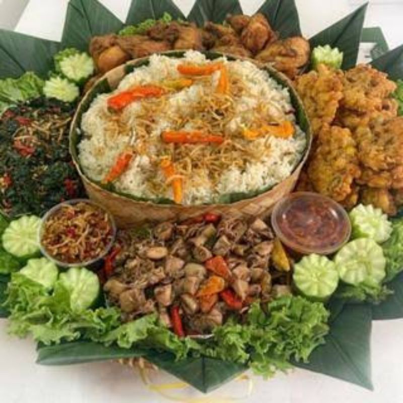 

tumpeng liwet 15 porsi halal termurah enak