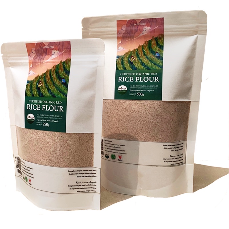 

Sebhumi Organic Red Rice Flour / Tepung Beras Merah Organik