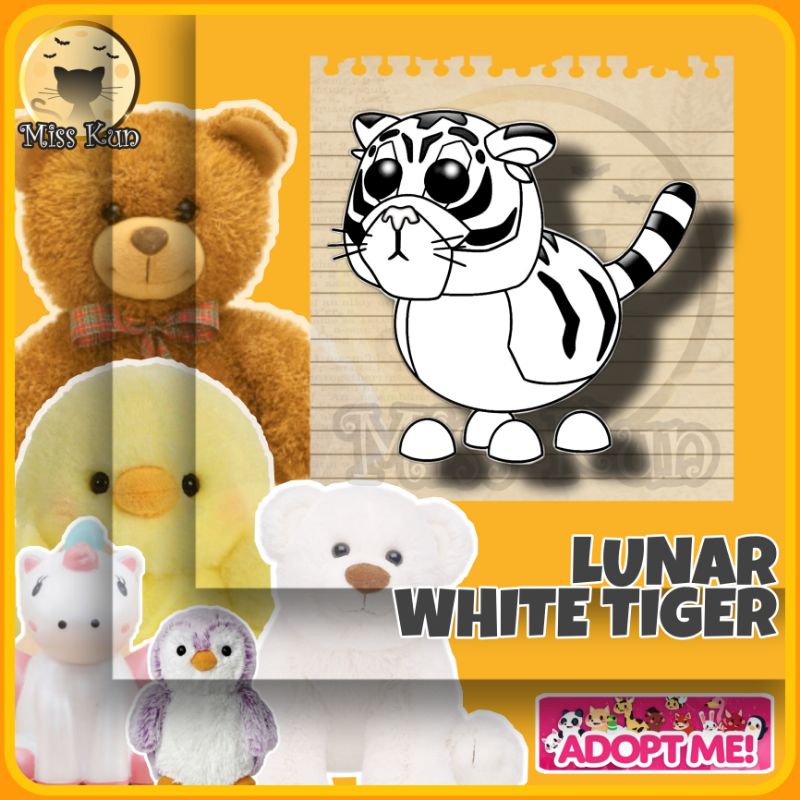 Jual WHITE TIGER AdoptMe | Shopee Indonesia