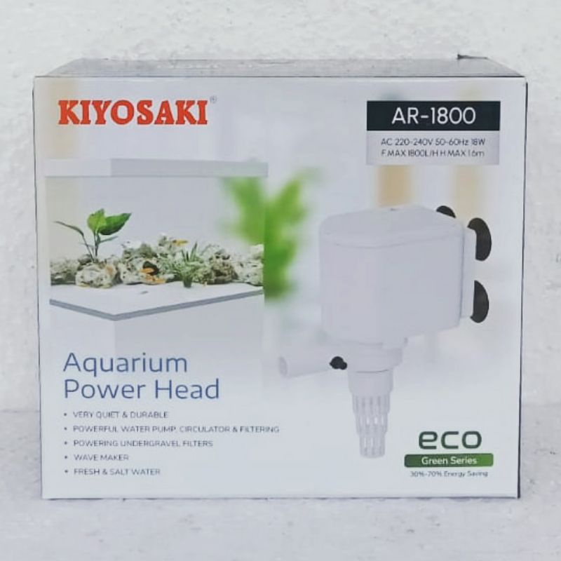 Power head ph 1800 KIYOSAKI AR 1800 mesin pompa filter aquarium waterpump low watt