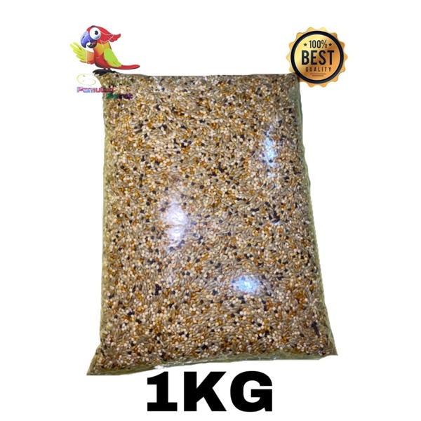 PAKAN BURUNG KENARI SEED CAMPURAN 1KG KENARI SEED CAMPUR KENARI SIT KENARI SEET