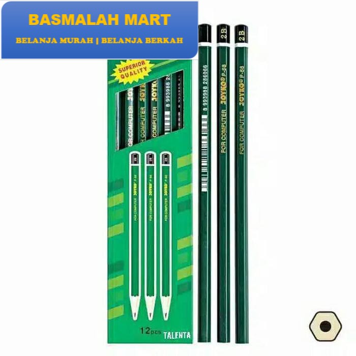 

Pensil Joyko 2B Ecer Joyko pencil 2B Murah Berkualitas