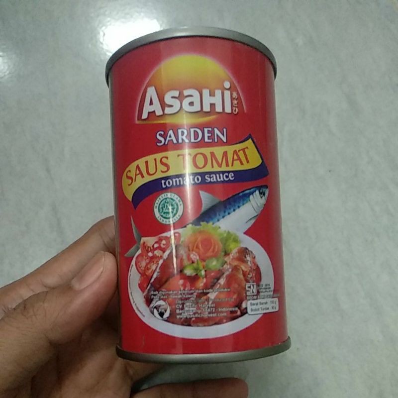 Sarden Sardines Saus Tomat Murah Asahi Maya Billtan Dj Food Gaga Bantan 155 gram