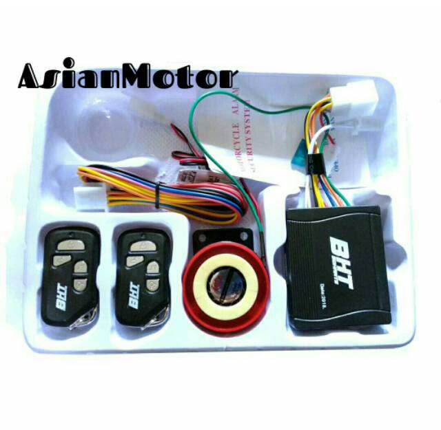 Alarm System Motor BHT Model Baru Fitur Lengkap Dengan Cara Pasang Premium-1