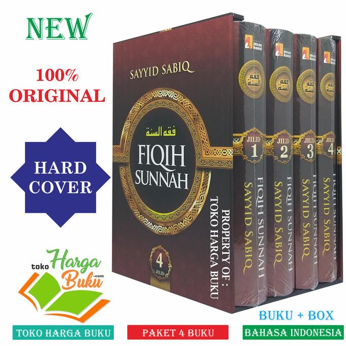 

Fiqih Sunnah Sayyid Sabiq Komplit 1set Isi 4 Jilid - Insan Kamil Star Seller Termurah