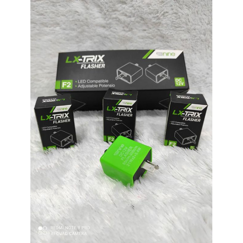 Flasher LED 9NINE LX_TRIK Sign Sein Sen Motor pengaturan setelan atas