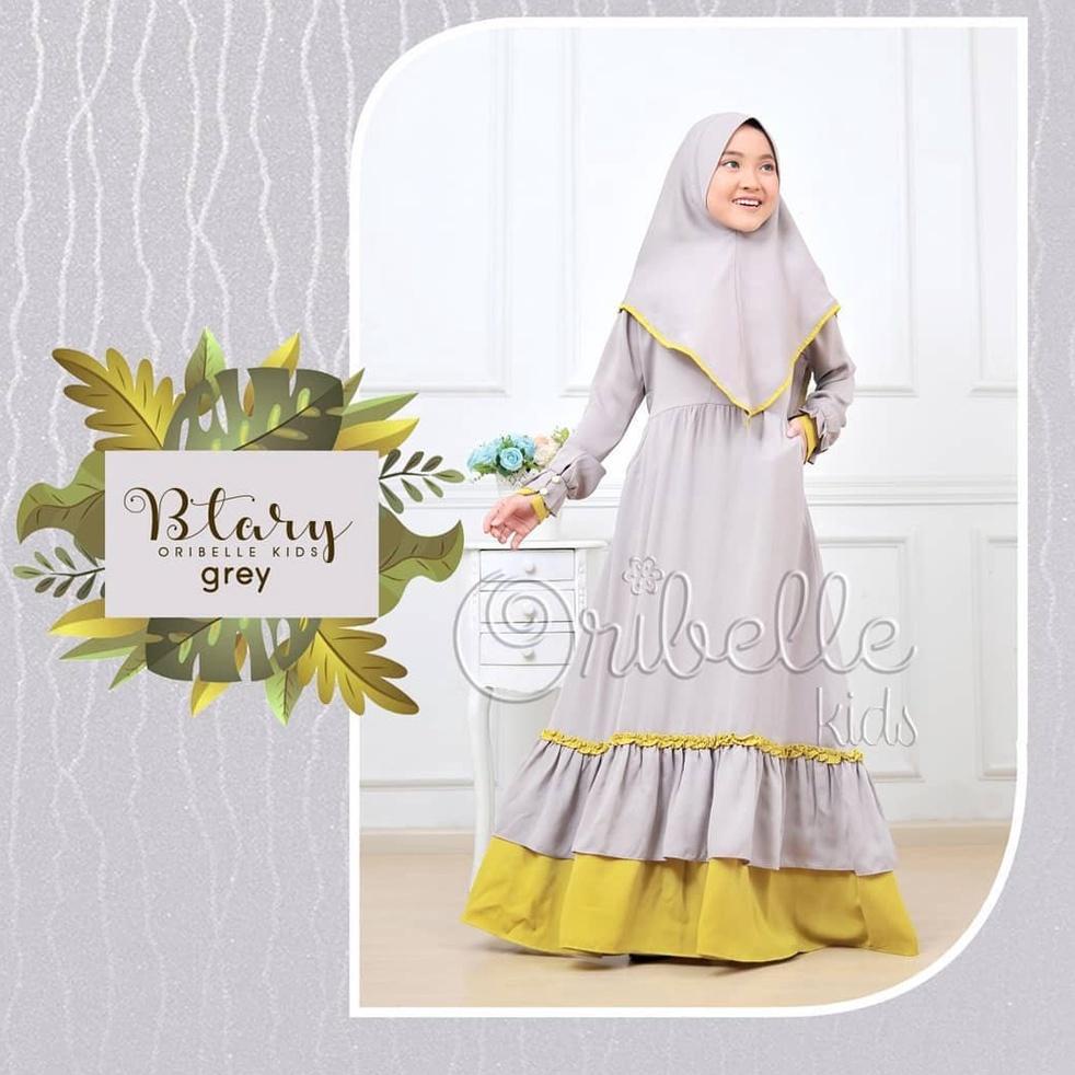 DISCOUNT TODAYMRA-Gamis Syar'i Anak | Baju Muslim Anak perempuan TERBARU Umur 10-12 Tahun