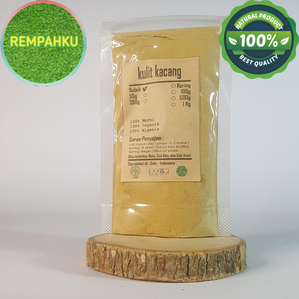 

KULIT KACANG TANAH BUBUK 1000 GRAM / 1 KG - Arachis Hypogaea - J