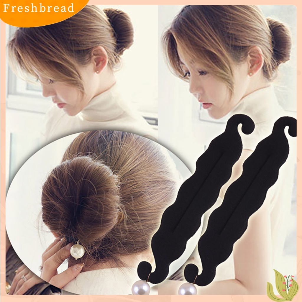 【Fresh】Magic Sponge Hair Clip Foam Donut Hair Styling Bun Curler Tool Maker Ring Twist