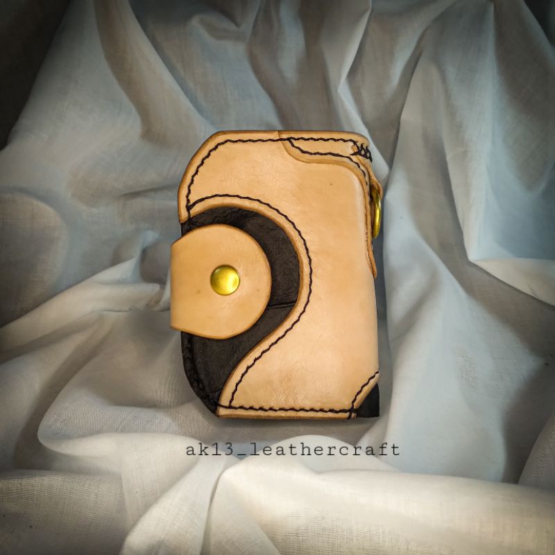 dompet kulit handmade,dompet kulit medium,dompet kulit handmade ak13_leathercraft