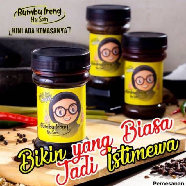 

Bumbu Ireng Ori & Pedas 130gr