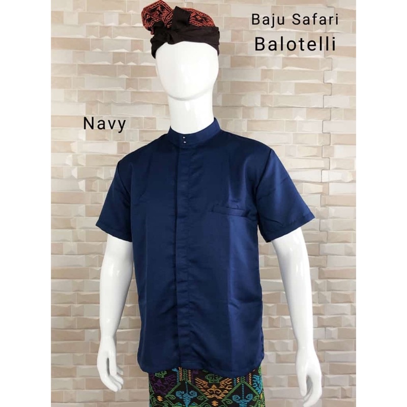 baju semi safari pria