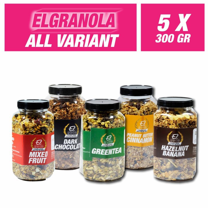 

El Granola Big Package / All Variant / 1500 Gr