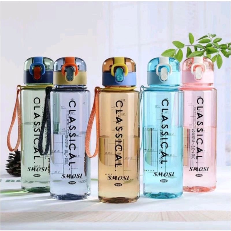US006 Botol Minum Classical Smosi Unik 800ml BPA FREE By Toko Haji Usman