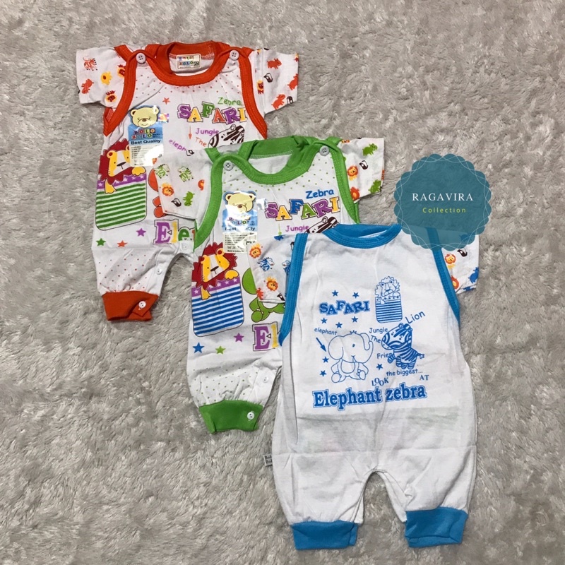 baju anak lucu murah Overall lucu 2-12 Bulan