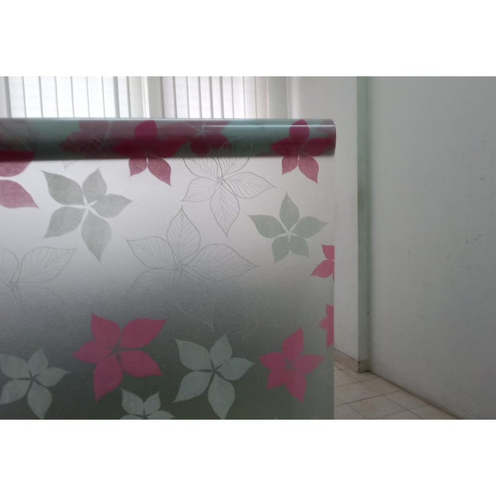 STIKER KACA JENDELA - GLASS FILM - FROSTED STICKER GLASS - Kaca Film 5m x 45cm