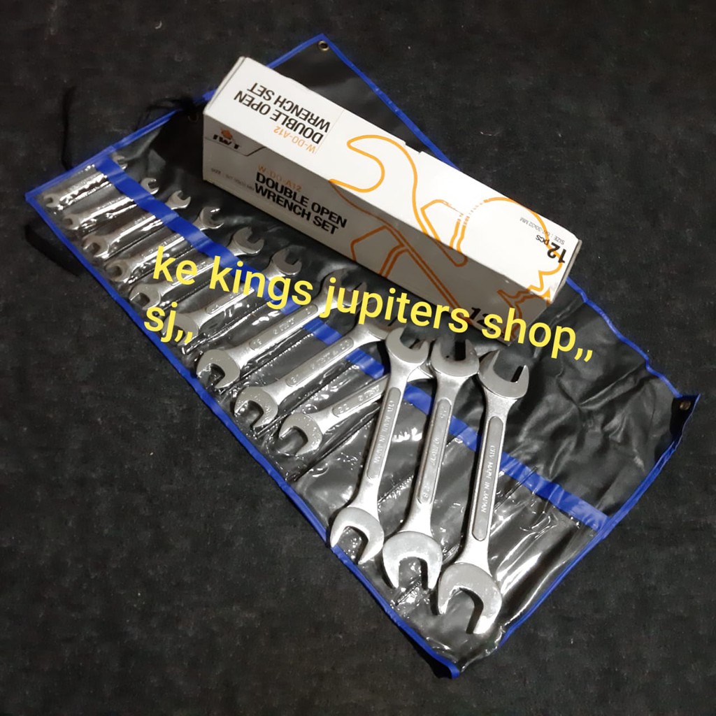 JAPAN KUNCI PAS PAS SET IWT 6MM SD 32MM 12PCS MATA KUNCI PAS2 IWT SET 6-32MM KUNCI PASPAS SET 6-32