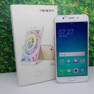 HANDPHONE HP OPPO F1S FULLSET RAM 3G   B INTERNAL 32GB SECOND