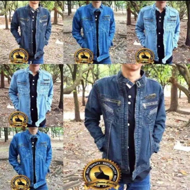 Jaket Levis Resleting