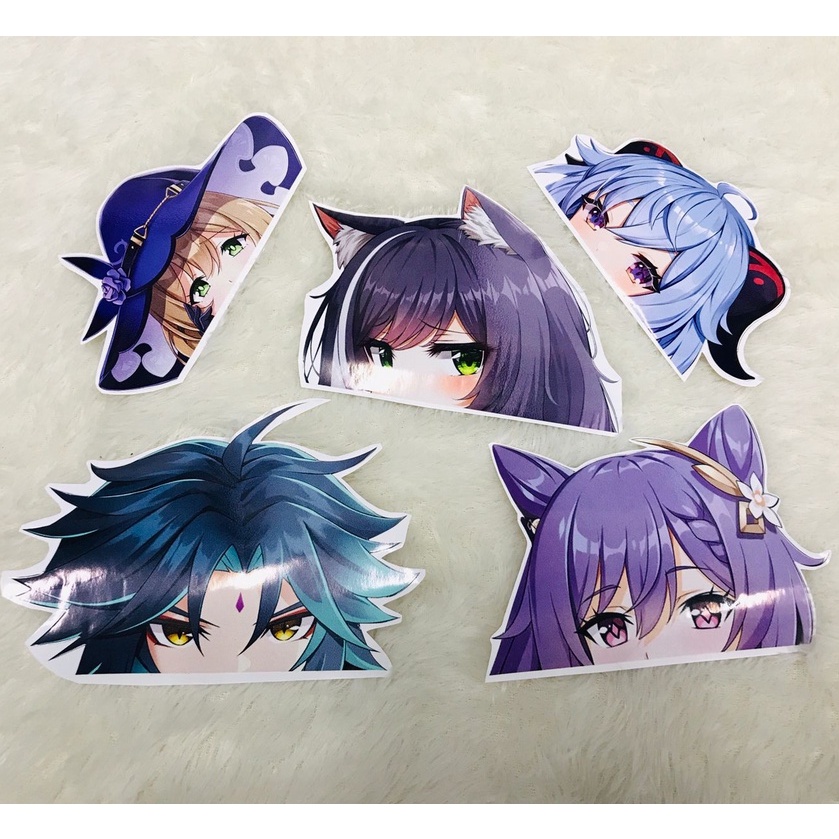 LARGE STICKER ANIME BESAR 15 cm ( Untuk mobil, laptop, notebook dsb )