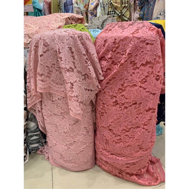 kain Brokat lace gliter