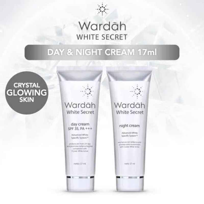 Wardah White Secret Day & Night Cream / Cream Wardah White Secret