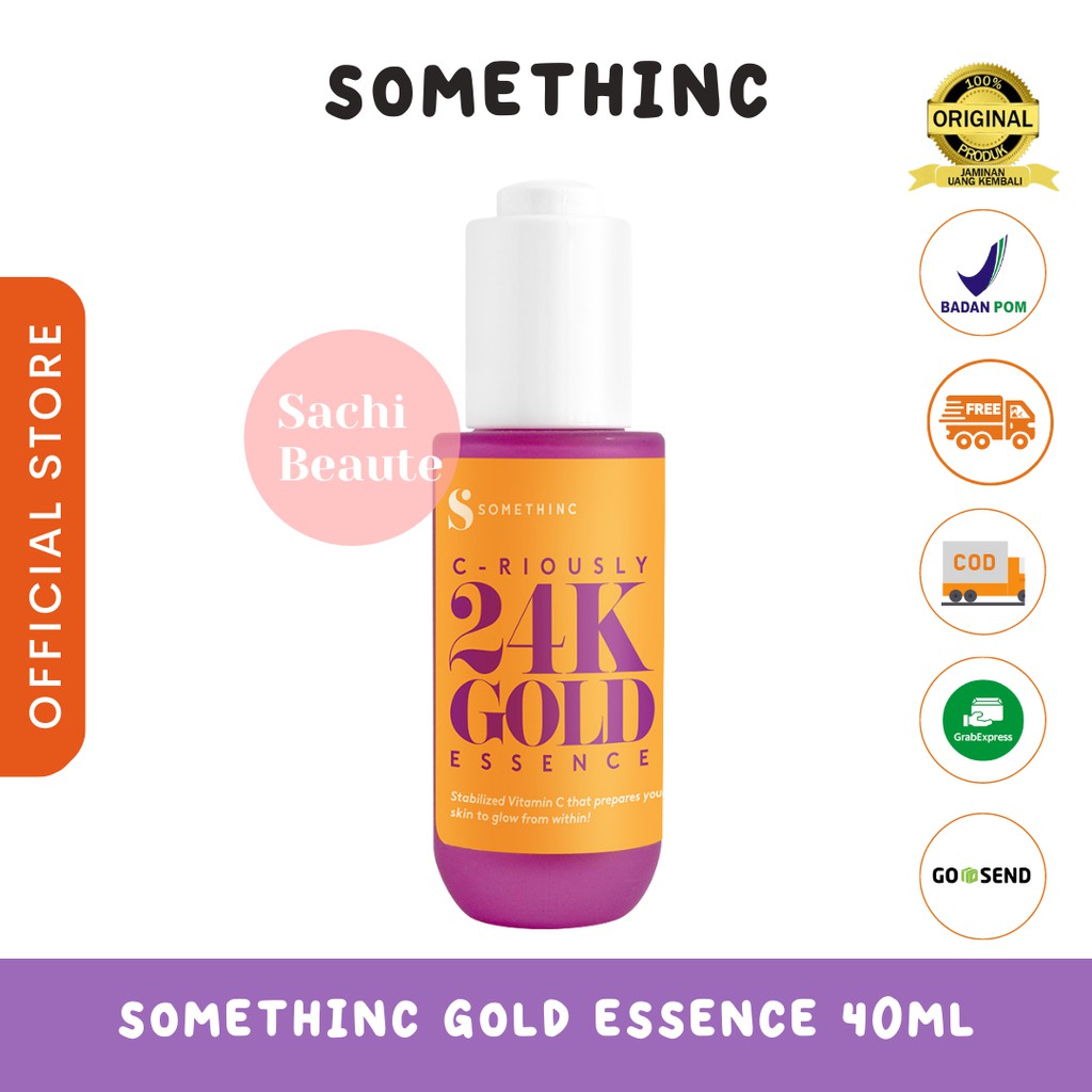 SOMETHINC CRIOUSLY 24K GOLD Essence 20ml 40ml