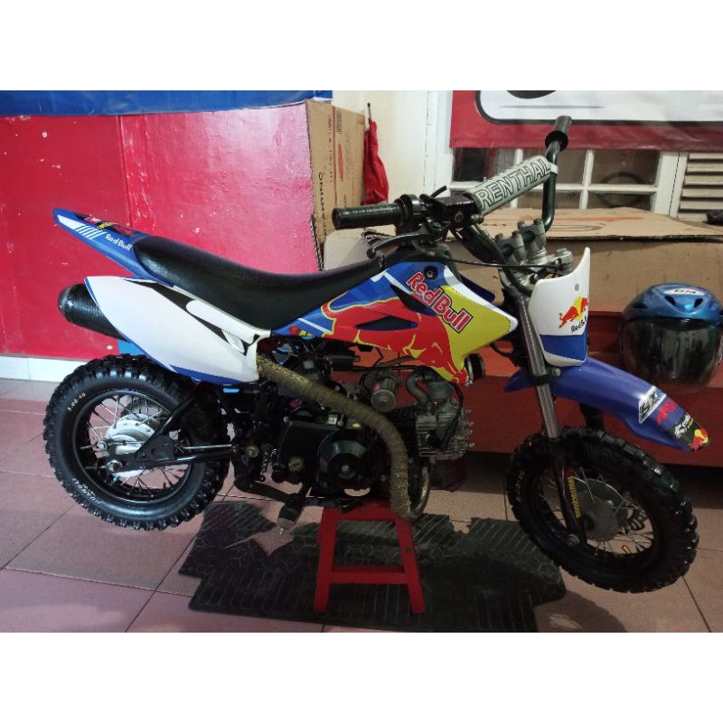 mini trail 4tak stater redbull mantul dan atv 50cc 2tak second baik