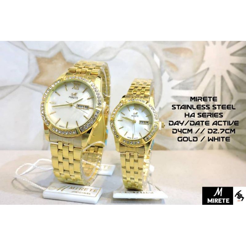 JAM WANITA MIRETE PERMATA ORIGINAL WATER RESISTANT