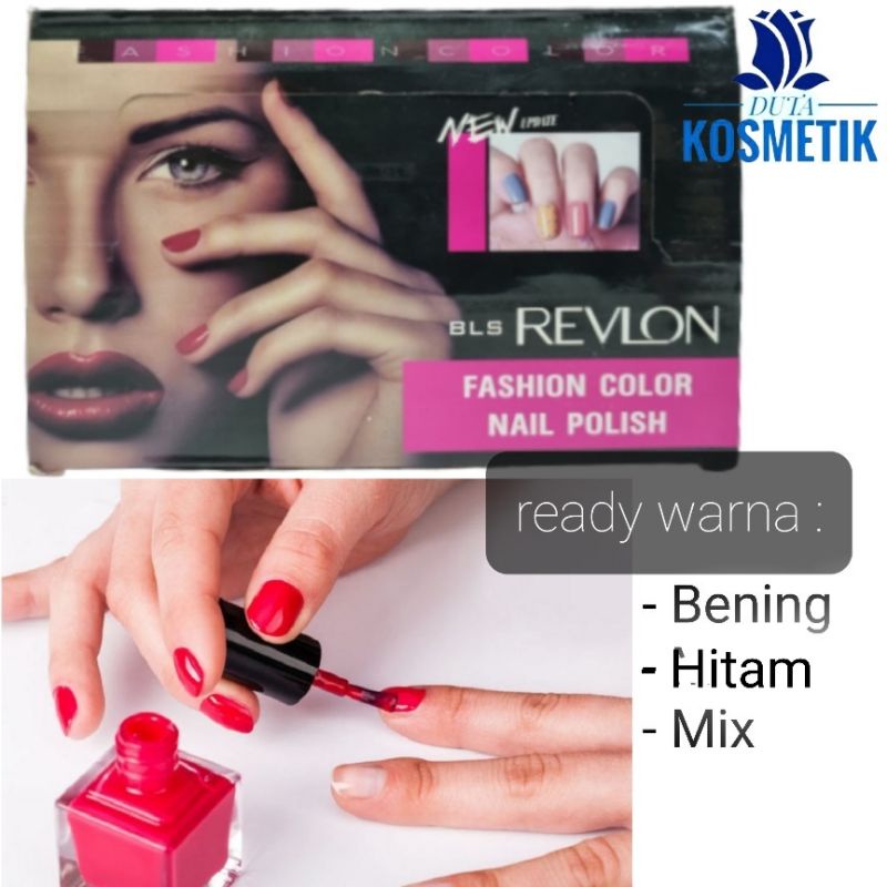 [24 pcs] KUTEK REVLON FASHION COLOR NAIL POLISH