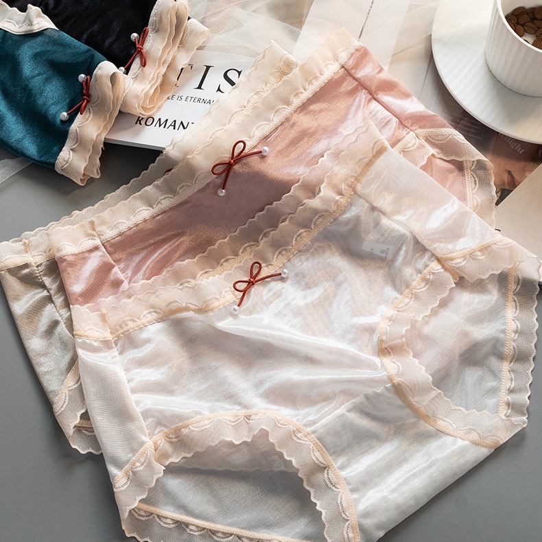 Celana Dalam Wanita Lembut Anti Bakteri CD Wanita Renda