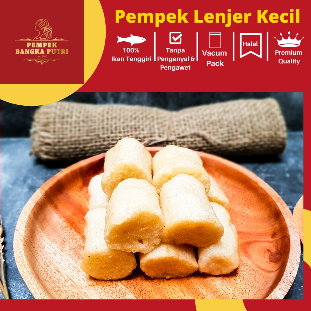

PROMO - Pempek Lenjer Kecil 10 pcs