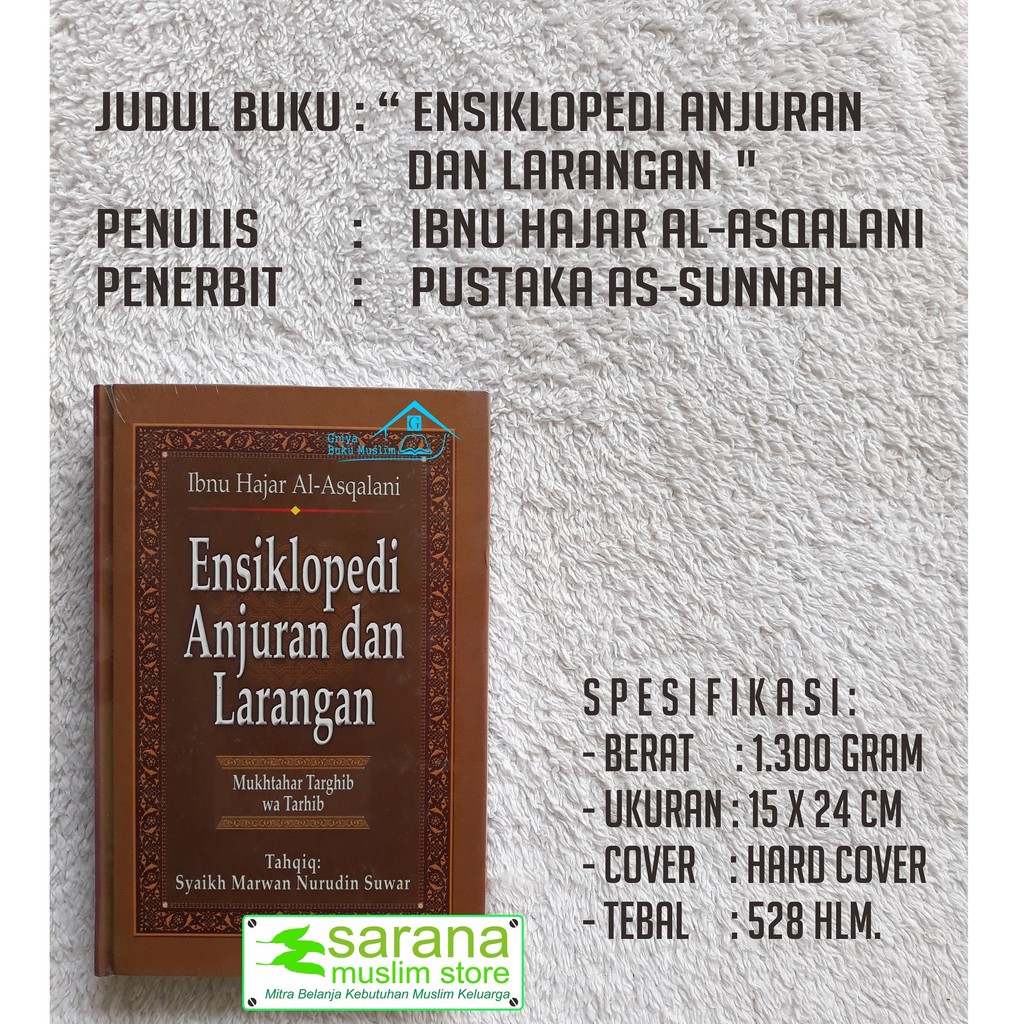 BUKU ENSIKLOPEDI ANJURAN DAN LARANGAN