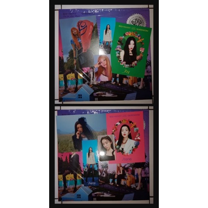 ALBUM QUEENDOM IRENE SEULGI SET IRENE CROWN SEULGI PEACE