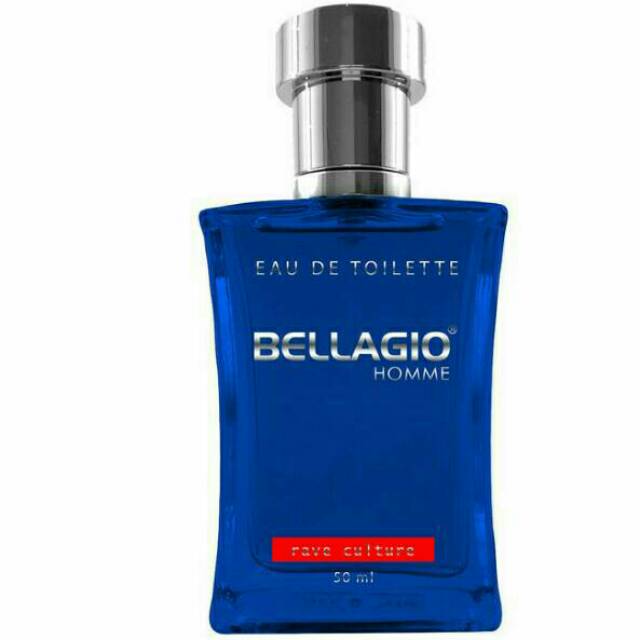 Bellagio Homme EDT Eau De Toilette Rave Culture Red 50ml Parfum Pria Wangi Tahan Lama Pemikat Dan Di