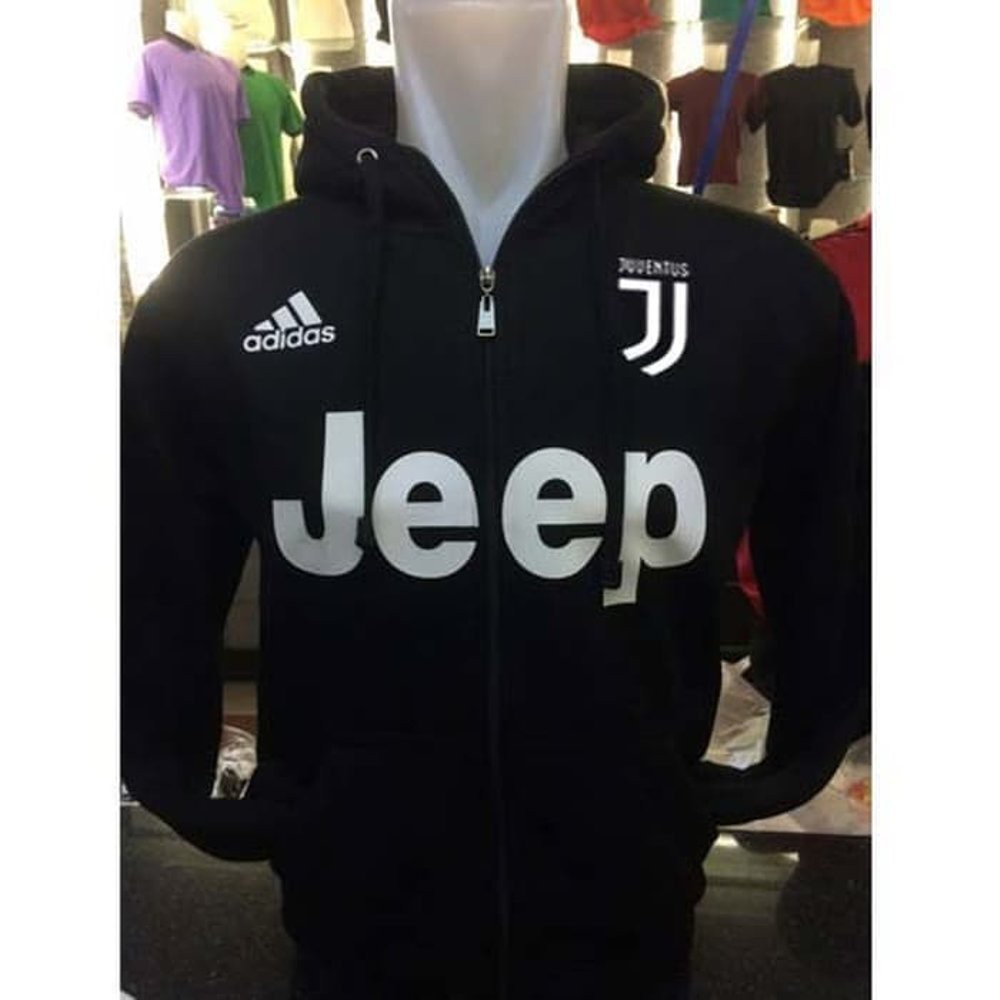 Jaket Juventus CR7 Hitam /Jaket Cristian Ronaldo All Size S M L XL XXL XXXL XXXXL XXXXXL / jumbo