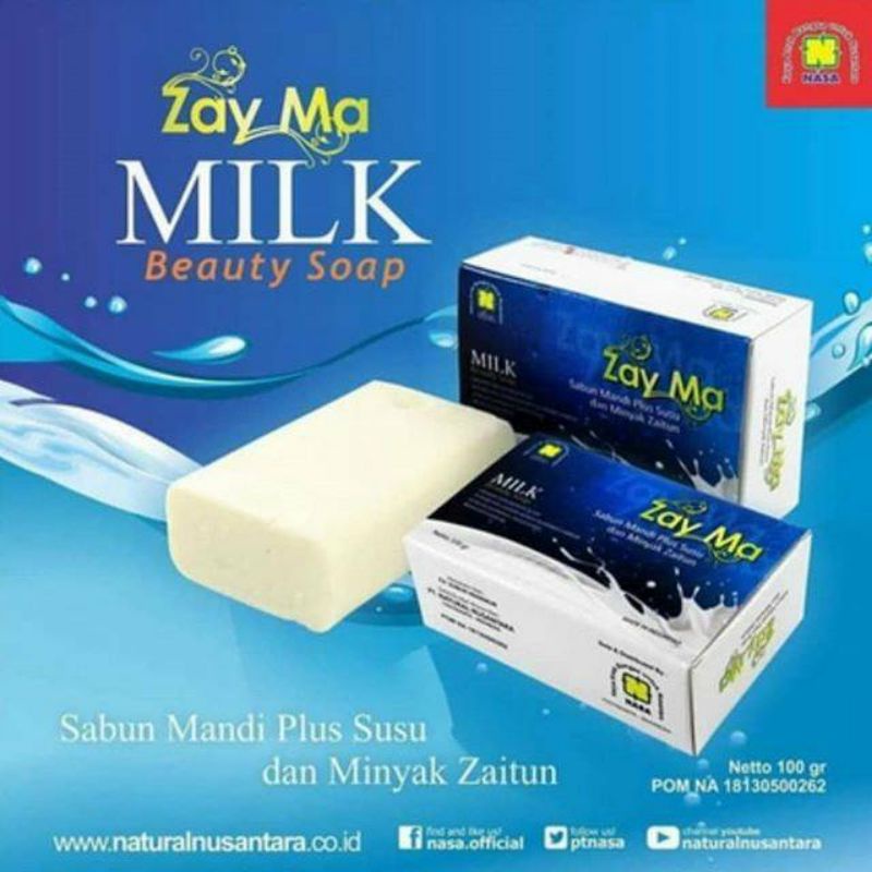 BISA COD SABUN ZAY MA original sabun susu memutihkan dan menghaluskan kulit secara merata