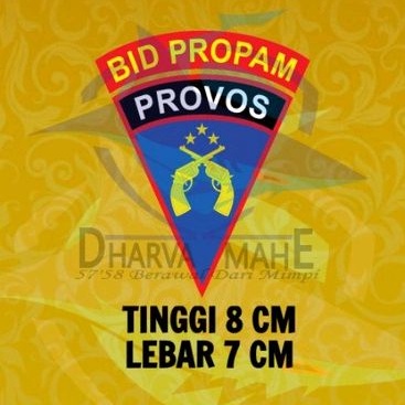 

Bid Propam, Stiker Bid Propam Provost Polri, stiker Polisi, Stiker Polri,