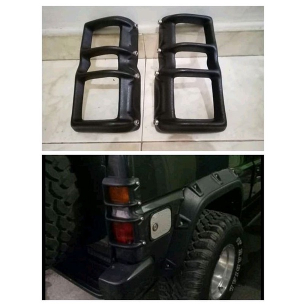 garnis lampu taft feroza pelindung lampu daihatsu taft feroza model baut variasi