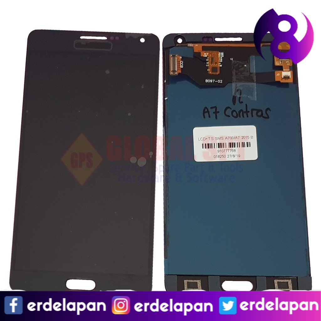 LCD TOUCHSCREEN SAMSUNG A7 2015 CONTRAS / LCD GALAXY A700F / A700