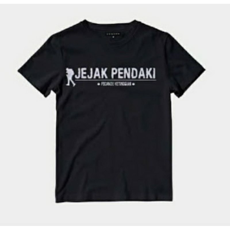 kaos sablon /custom Jejak Pendaki