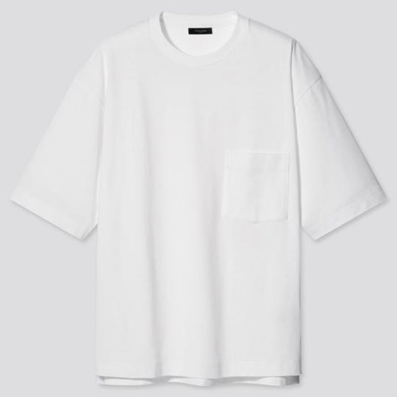 kaos oversize poket polos