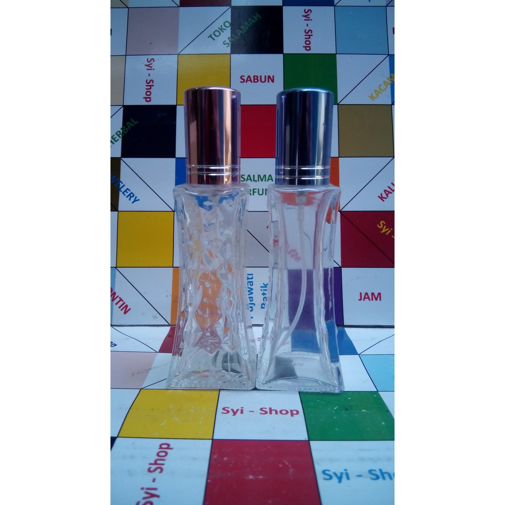 Botol Parfum Kotak Texture 22 ml