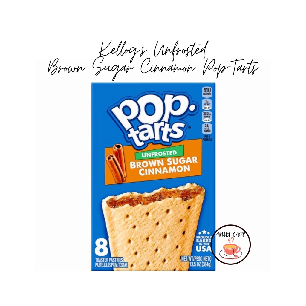 

PRETSEL – KELLOG’S UNFROSTED BROWN SUGAR CINNAMON POP-TARTS