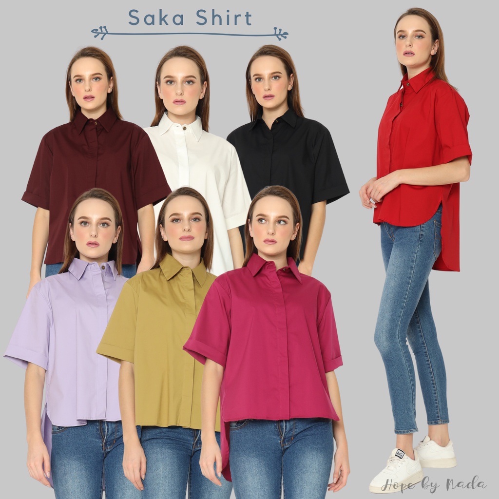 Saka Shirt ( Pendek ) & Lana Shirt ( Panjang )