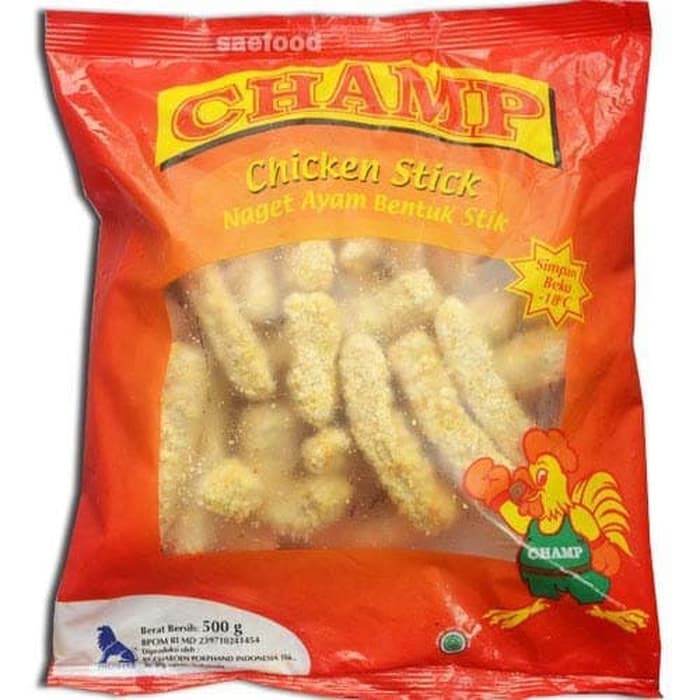 

Champ Chicken Nugget Stick 500gr