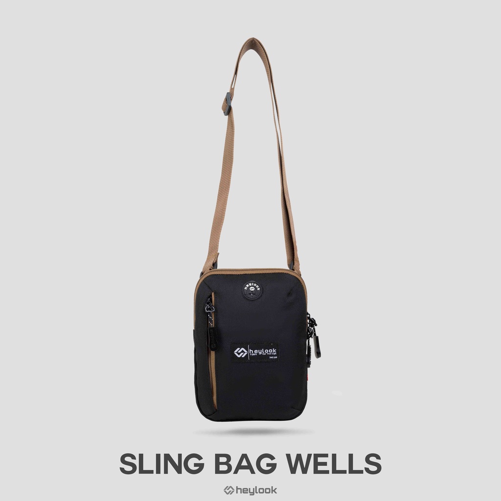 Tas Selempang Pria Mini Sling Bag Slempang Bahu Kerja Distro Murah Promo Tas Bahu Cowok Stylish