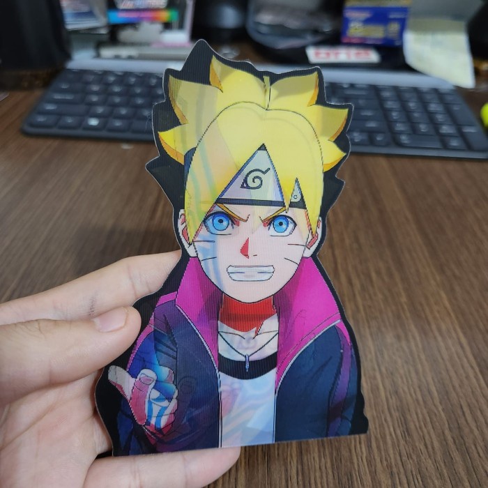 

STIKER 3D MOTION LENTICULAR ANIME - D0083 - Naruto - Baruto