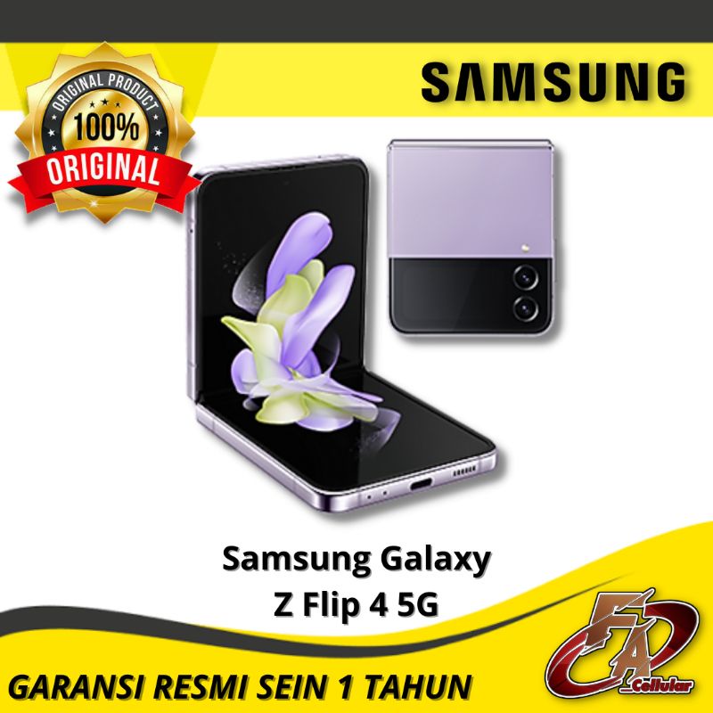Samsung Galaxy Z Flip 4 5G 8/128GB - Garansi Resmi Samsung Indonesia