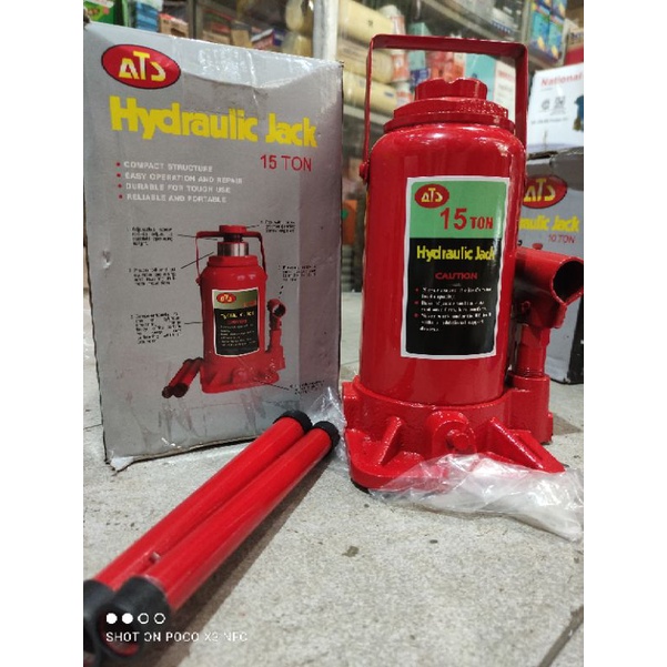 dongkrak botol ATS 15ton/dongkrak mobil ATS 15ton hydraulic jack 15ton